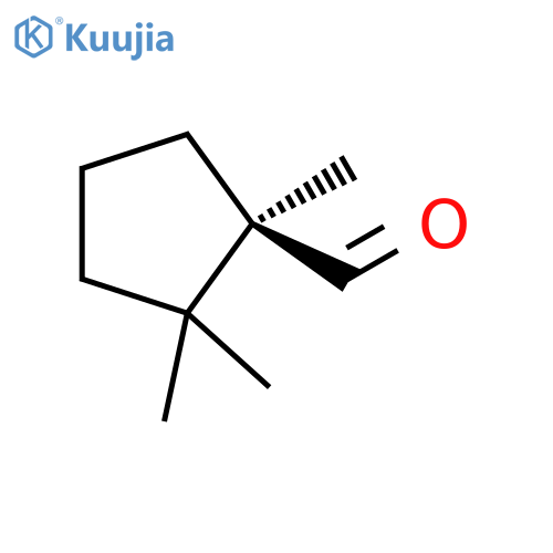 Cyclopentanecarboxaldehyde,1,2,2-trimethyl-, (1R)- structure