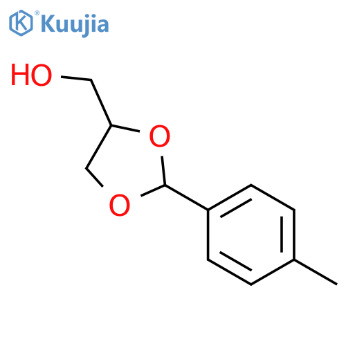 1,3-Dioxolane-4-methanol,2-(4-methylphenyl)- structure