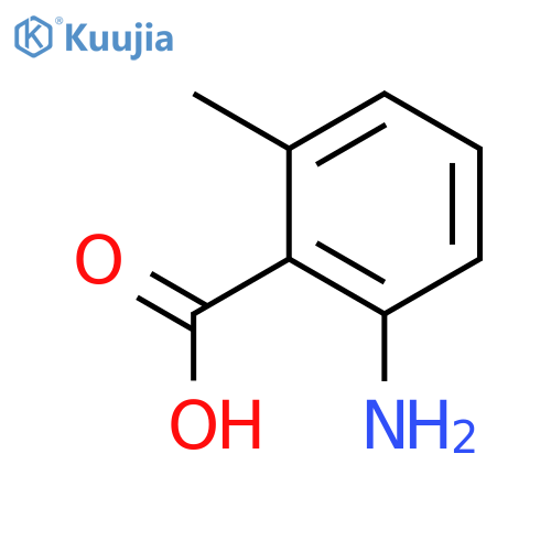 2-Amino-6-methylbenzoic acid structure