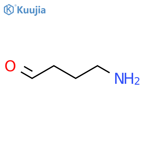 Butanal, 4-amino- structure
