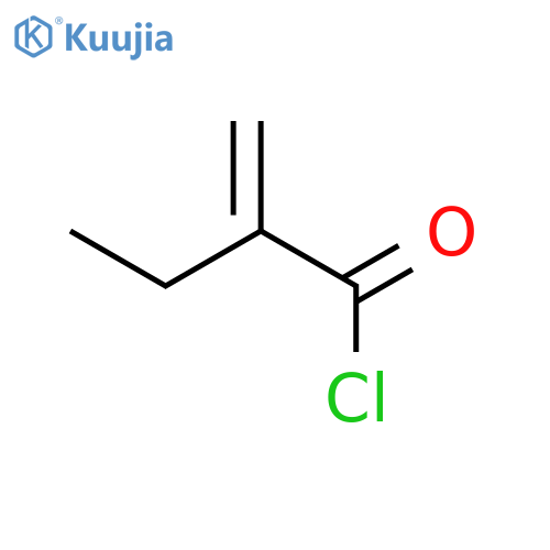 Butanoyl chloride,2-methylene- structure