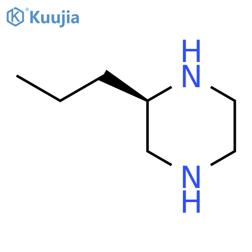 Piperazine, 2-propyl-,(2R)- structure