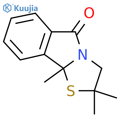 2,2,9b-trimethyl-2,3-dihydro[1,3]thiazolo[2,3-a]isoindol-5(9bH)-one structure