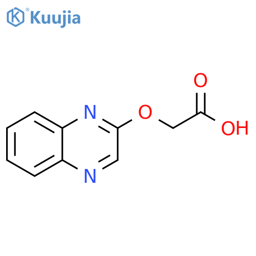 2-(quinoxalin-2-yloxy)acetic acid structure