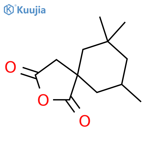 2-Oxaspiro[4.5]decane-1,3-dione, 7,7,9-trimethyl- structure