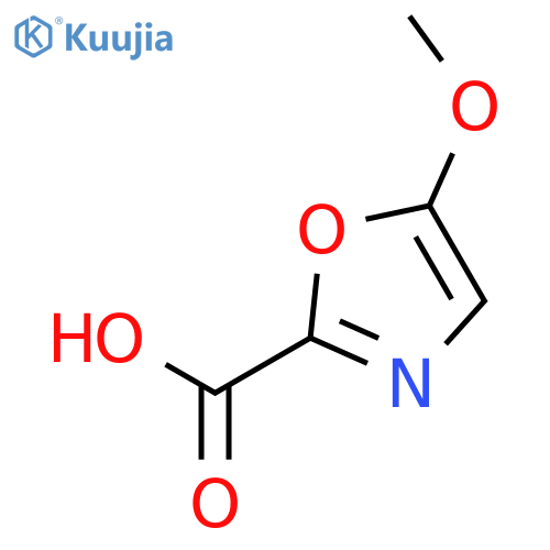 5-methoxy-1,3-oxazole-2-carboxylic acid structure