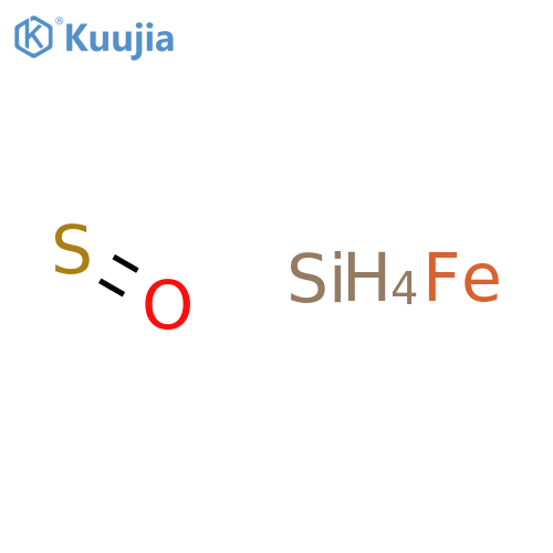 Iron silicon sulfur oxide structure