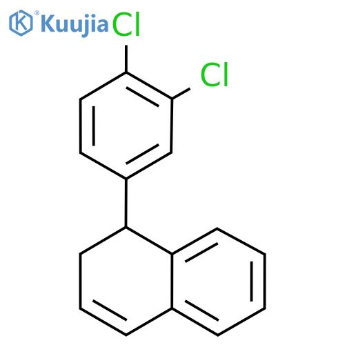1-(3,4-Dichlorophenyl)-1,2-dihydronaphthalene structure