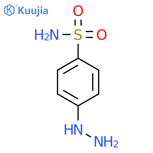 4-Hydrazinobenzenesulfonamide structure