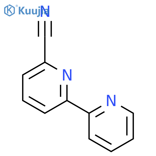 [2,2'-Bipyridine]-6-carbonitrile structure