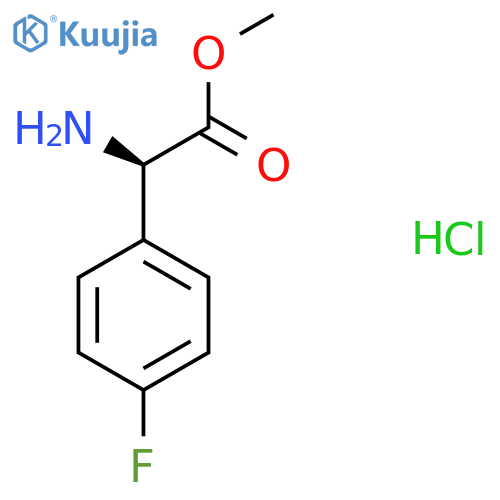 Methyl d-2-(4-Fluorophenyl)glycinate Hydrochloride structure
