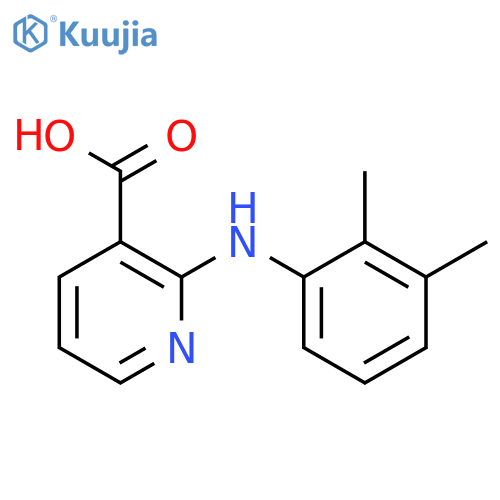 2-(2,3-Dimethylphenyl)aminonicotinic acid structure