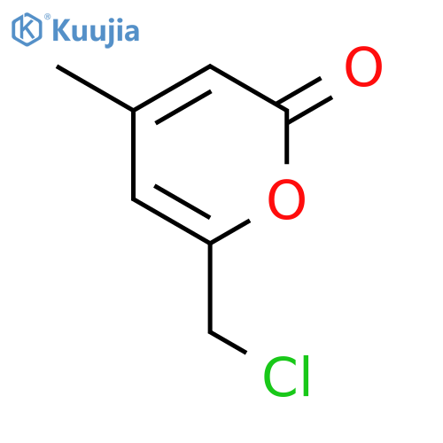 6-(Chloromethyl)-4-methyl-2H-pyran-2-one structure