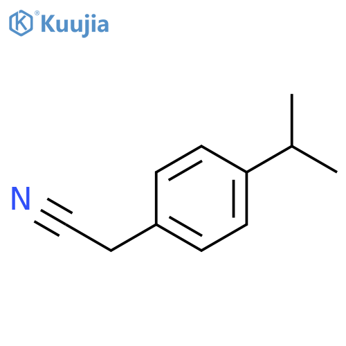 4-Isopropylphenylacetonitrile structure