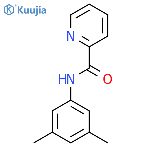 N-(3,5-dimethylphenyl)pyridine-2-carboxamide structure