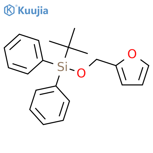 SILANE, (1,1-DIMETHYLETHYL)(2-FURANYLMETHOXY)DIPHENYL- structure