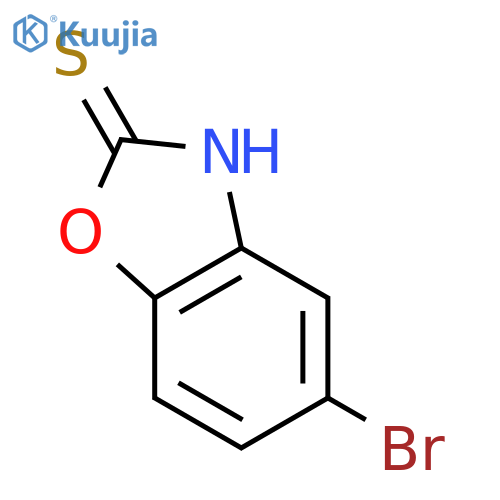5-Bromo-1,3-benzoxazole-2-thiol structure