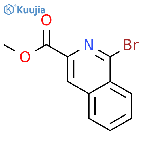 Methyl 1-bromoisoquinoline-3-carboxylate structure