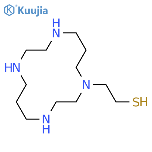 1,4,8,11-Tetraazacyclotetradecane-1-ethanethiol structure