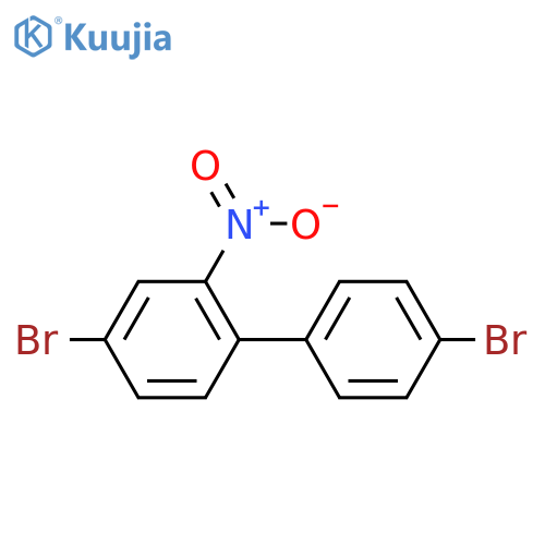 4,4'-Dibromo-2-nitro-1,1'-biphenyl structure