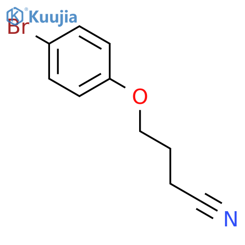 Butanenitrile, 4-(4-bromophenoxy)- structure