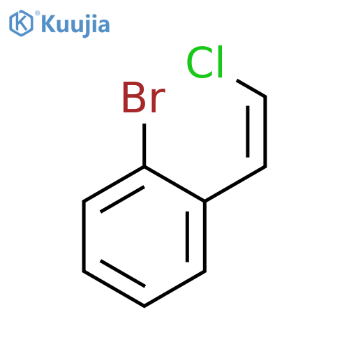 Benzene, 1-bromo-2-[(1Z)-2-chloroethenyl]- structure
