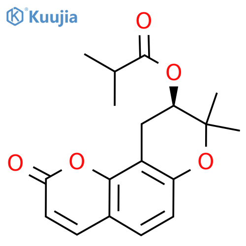 (R)-O-isobutyroyllomatin structure