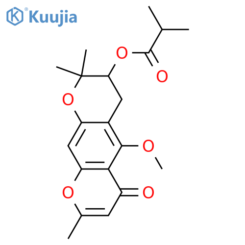 Hamaudol; (R)-form, 5-Me ether, 3-O-(2-methylpropanoyl) structure