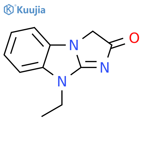 3H-Imidazo[1,2-a]benzimidazol-2(9H)-one,9-ethyl- structure