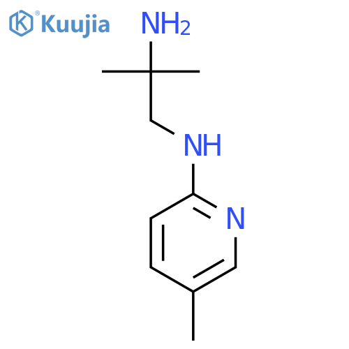 1,2-PropanediaMine, 2-Methyl-N1-(5-Methyl-2-pyridinyl)- structure