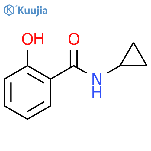 N-Cyclopropyl-2-hydroxybenzamide structure