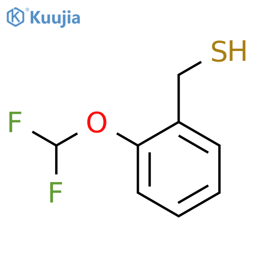 2-(difluoromethoxy)phenylmethanethiol structure