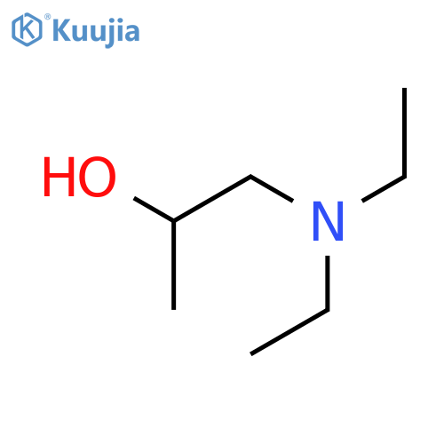 1-Diethylamino-2-propanol structure