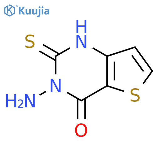 3-Amino-2-thioxo-2,3-dihydrothieno3,2-dpyrimidin-4(1H)-one structure