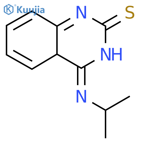 4-(propan-2-yl)amino-1,2-dihydroquinazoline-2-thione structure