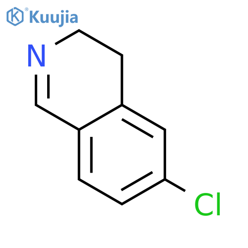 6-chloro-3,4-dihydroisoquinoline structure
