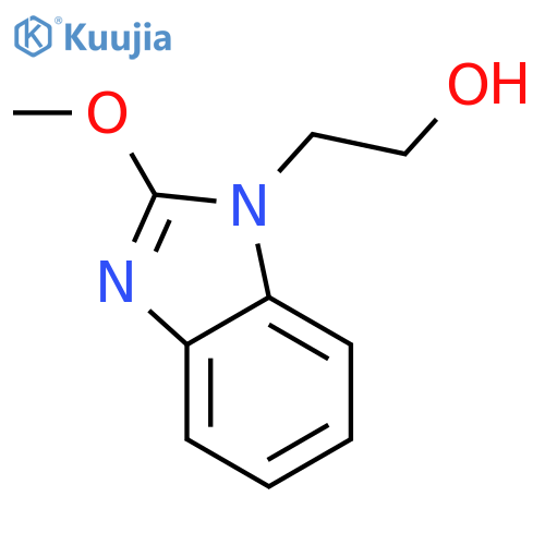 1H-Benzimidazole-1-ethanol,2-methoxy-(9CI) structure