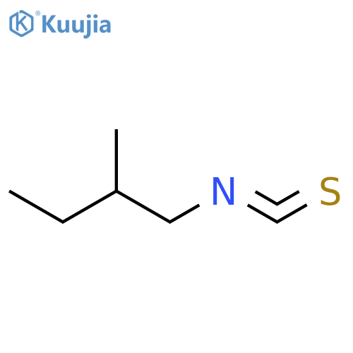 2-methylbutyl isothiocyanate structure