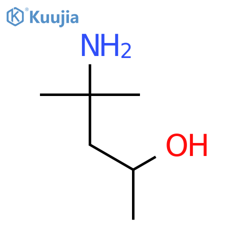 2-Pentanol,4-amino-4-methyl- structure