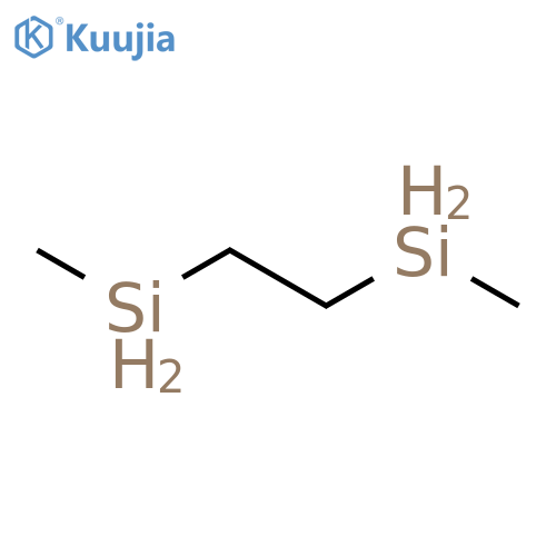 1,1'-(1,2-Ethanediyl)bis1-methyl-silane structure