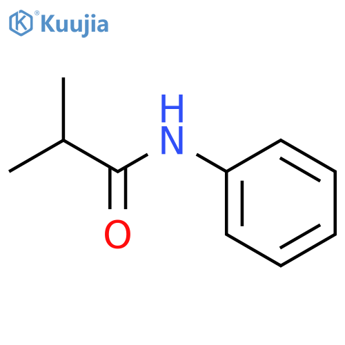 2-methyl-N-phenylpropanamide structure