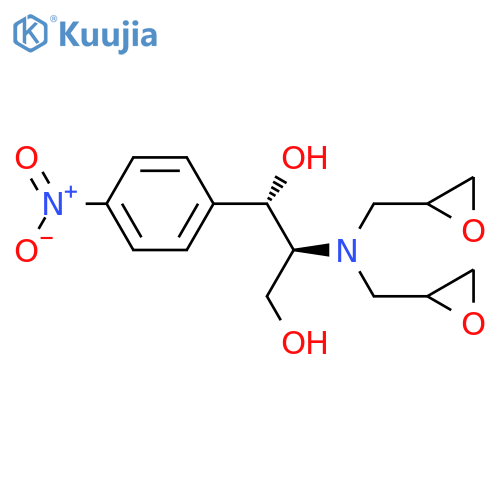 1,3-Propanediol, 2-[bis(2-oxiranylmethyl)amino]-1-(4-nitrophenyl)-, (1S,2S)- structure