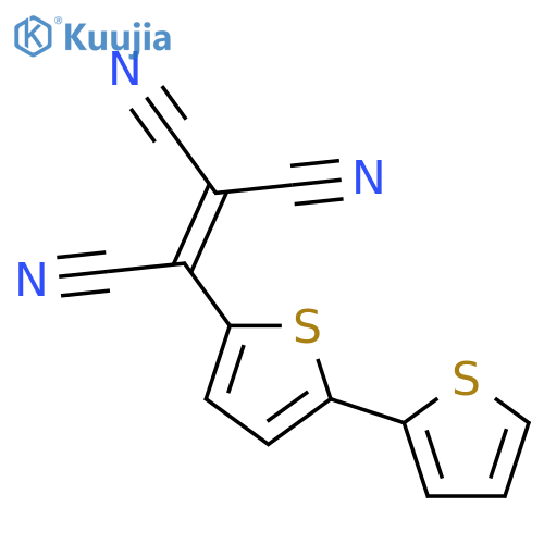 Ethenetricarbonitrile, [2,2'-bithiophen]-5-yl- structure