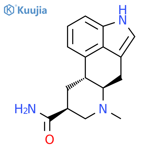 Dihydroisolysergamide structure
