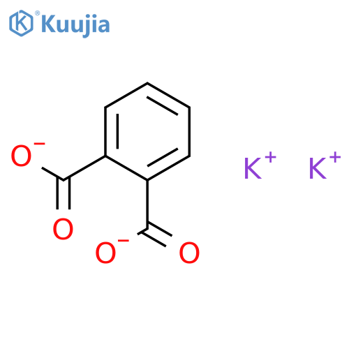 Phthalic acid dipotassium salt structure
