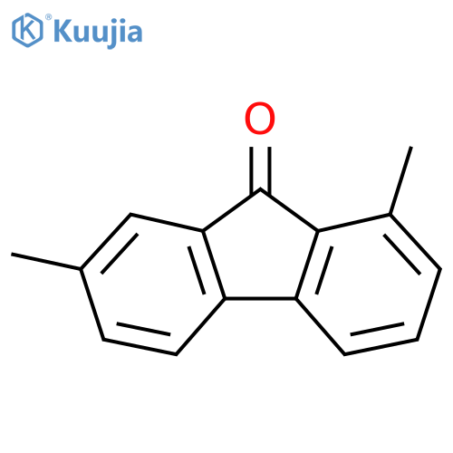 1,7-Dimethyl-9H-fluoren-9-one structure