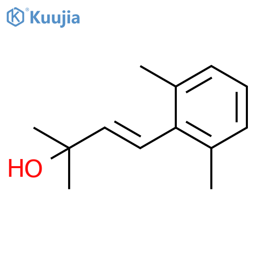 3-Buten-2-ol, 4-(2,6-dimethylphenyl)-2-methyl-, (3E)- structure
