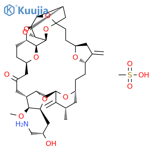 Eribulin mesylate structure