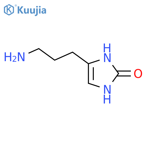 4-(3-aminopropyl)-1,3-dihydro-2H-Imidazol-2-one structure