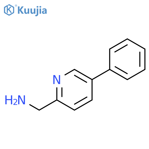 1-(5-phenylpyridin-2-yl)methanamine structure